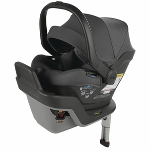 UPPAbaby MESA MAX Infant Car Seat with Load Leg and Anti-Rebound Bar - Greyson (Charcoal Melange / Merino Wool)