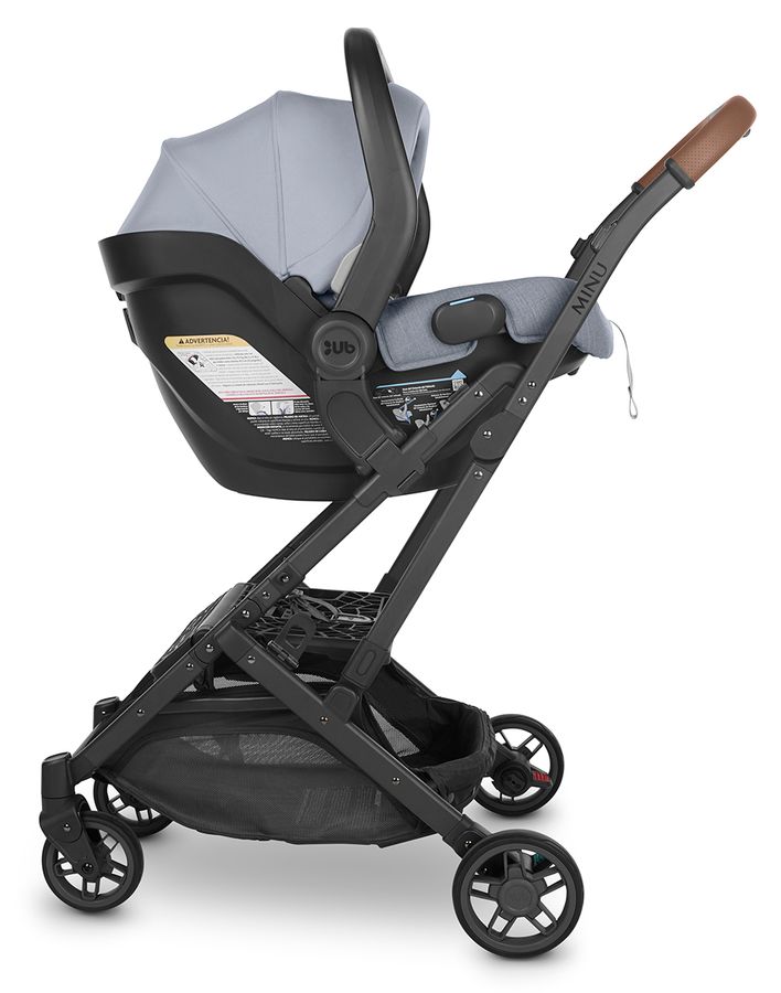 UPPAbaby MESA V2 Lightweight Infant Car Seat Gregory (Blue Melange)