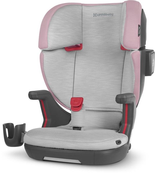 UPPAbaby OPEN BOX Alta V2 Belt Positioning Booster Car Seat - Iris (Grey Melange / Lavender)