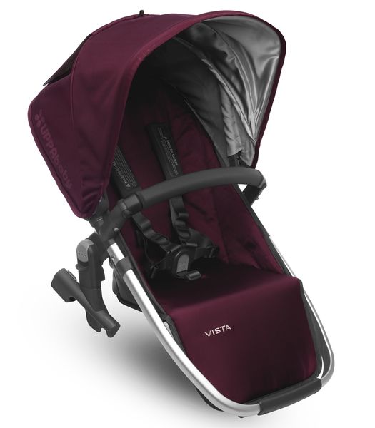 UPPAbaby 2017 RumbleSeat Dennison (Bordeaux/Silver)