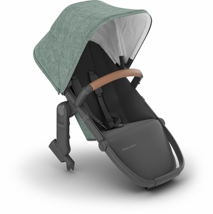 UPPAbaby RumbleSeat V2+ - Gwen (Green Melange / Carbon Frame / Saddle Leather)
