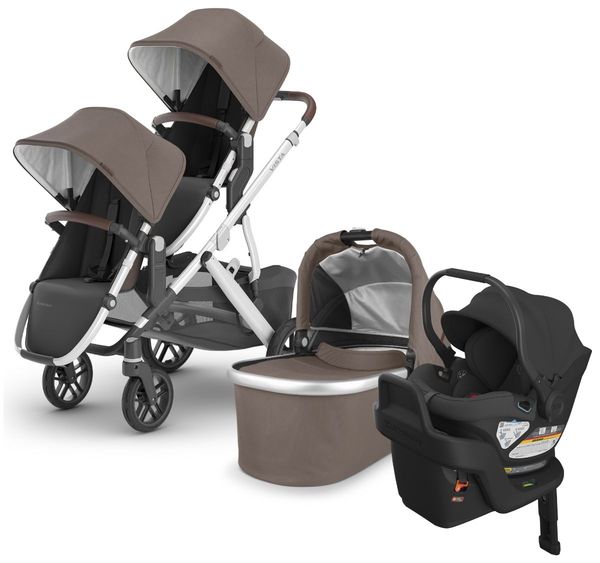 Double Stroller Uppababy Cruz Seats UPPAbaby Vista V3 Twin