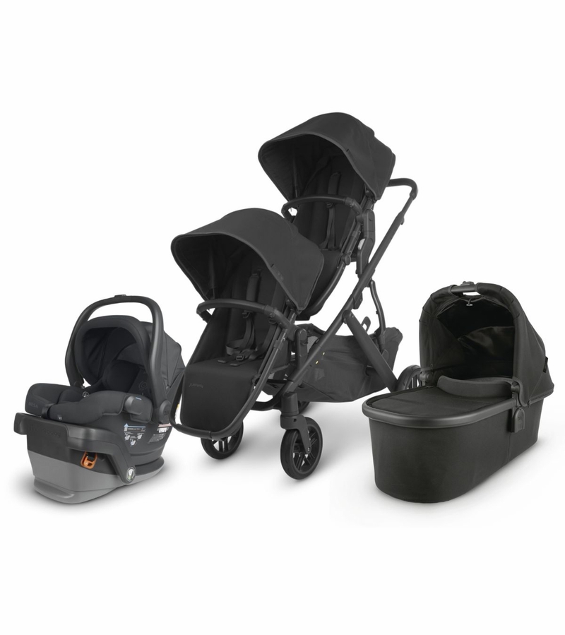 UPPAbaby VISTA V2 Double Stroller + MESA V2 Travel System Bundle Jake