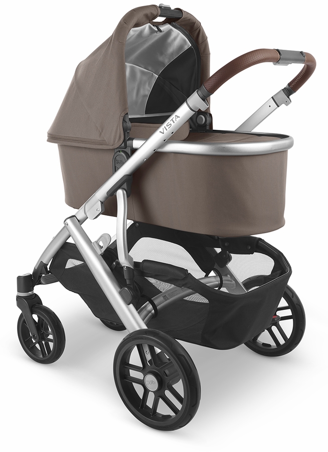 UPPAbaby Vista V2 SingletoDouble Stroller Theo (Dark Taupe / Silver