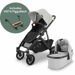 UPPAbaby Vista V2 Strollers + Piggyback