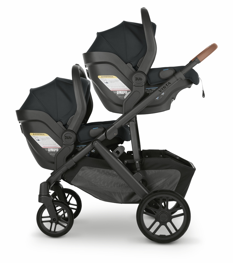 UPPAbaby VISTA V2 Twin Double Stroller + MESA V2 Travel System Bundle