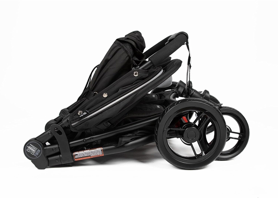 Valco Baby Slim Twin Side By Side Double Stroller Licorice