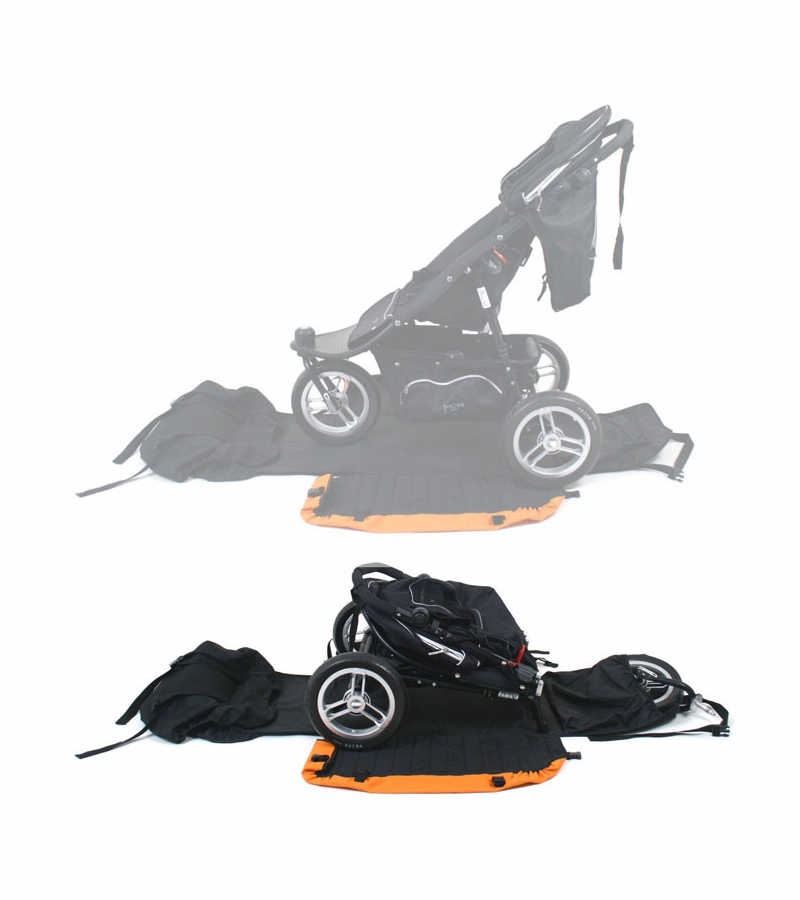 Valco Baby Universal Stroller Roller Travel Bag Orange/Black