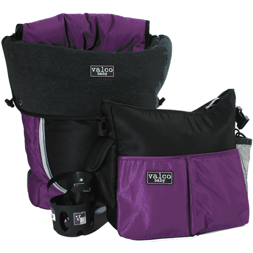 Valco Runabout Tri Mode Single Jogging Stroller in Purple