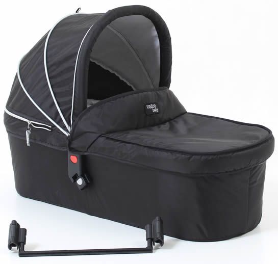 Valco Snap Duo Tailormade Bassinet - Black