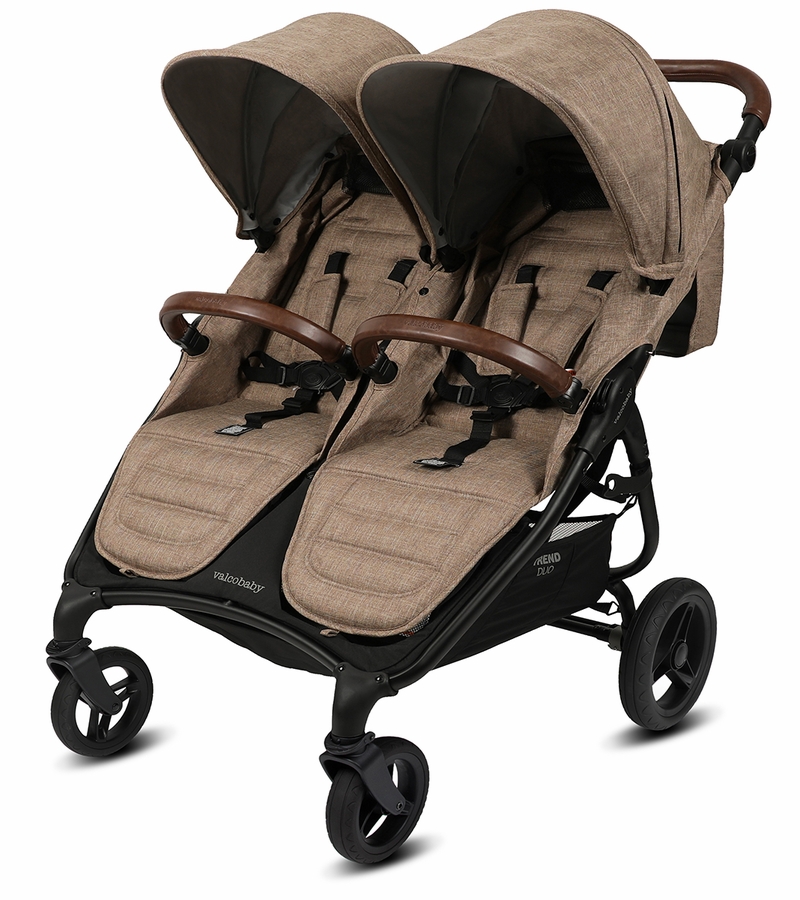 Valco Snap Duo Trend Double Stroller Cappuccino (Albee Exclusive)