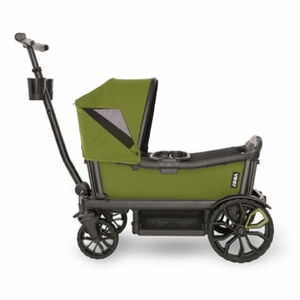 Veer Cruiser (2 Seater) Stroller Wagon + Canopy Bundle - Joshua Green/Joshua Green