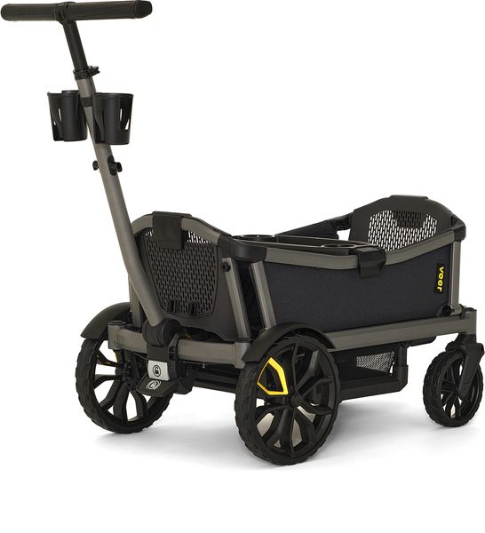 Veer Cruiser City (2 Seater) Stroller Wagon - Grey