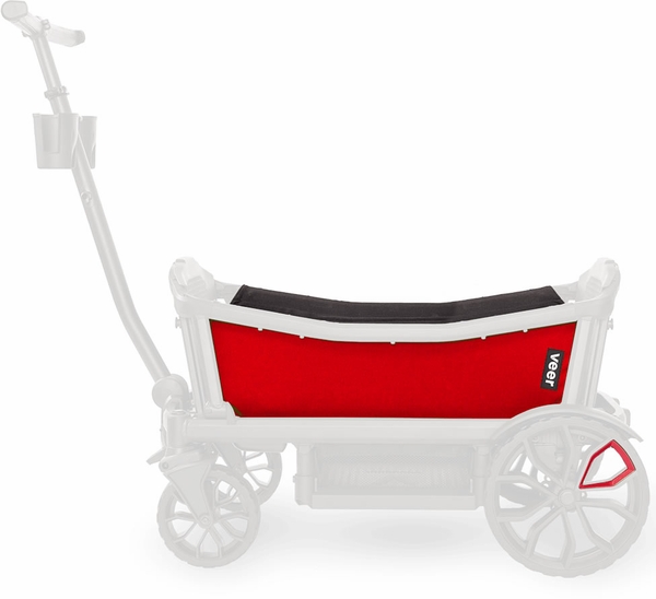 Veer Cruiser Sidewall Kit - Pele Red