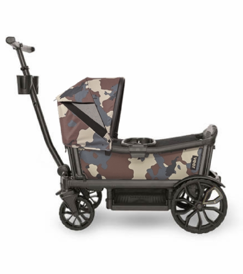 Veer Cruiser Stroller Wagon + Canopy Bundle Camo/Camo
