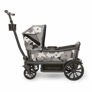 Veer Cruiser Stroller Wagon + Canopy Bundle - Ice Camo/Ice Camo