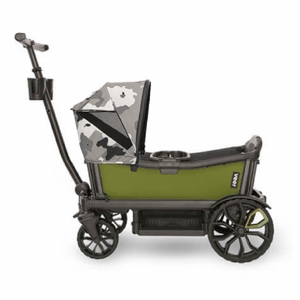 Veer Cruiser Stroller Wagon + Canopy Bundle - Joshua Green/Ice Camo