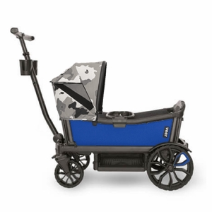 Veer Cruiser Stroller Wagon + Canopy Bundle - Kai Blue/Ice Camo