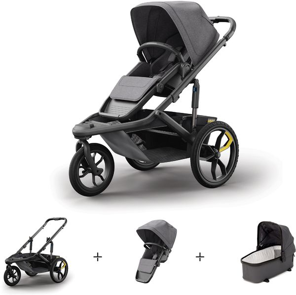 Veer Switch&Jog Stroller + Bassinet Bundle