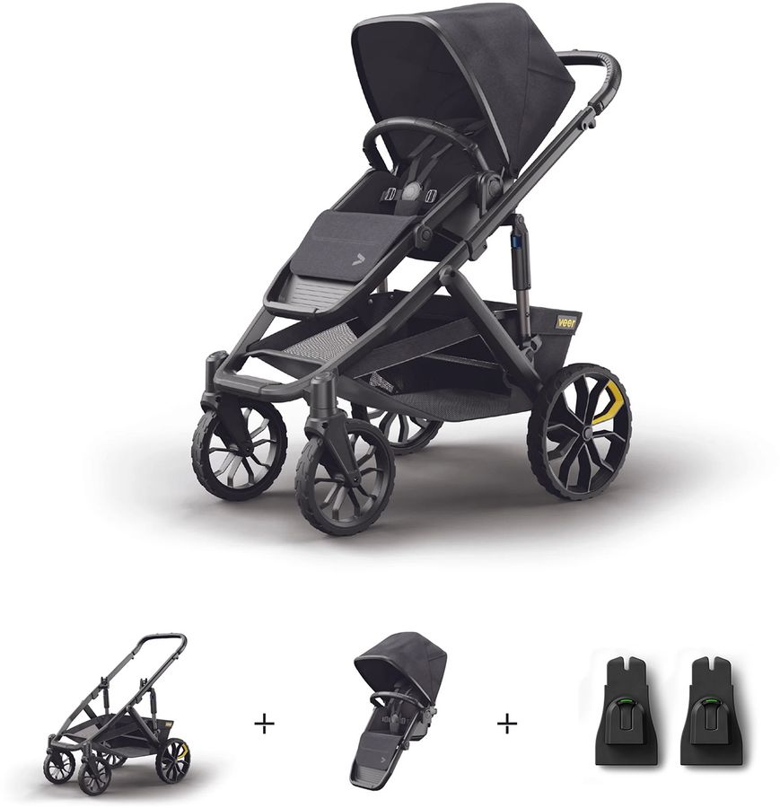 Veer Switch&Roll With Car Seat Adapter Bundle Graco