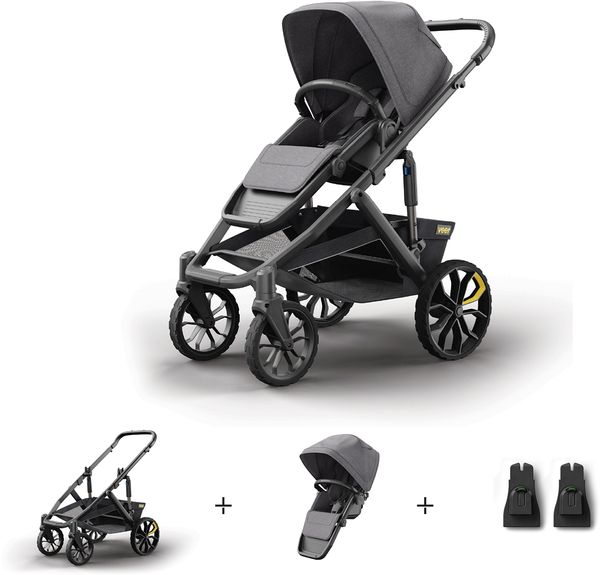 Veer Switch&Roll With Car Seat Adapter Bundle - Graco