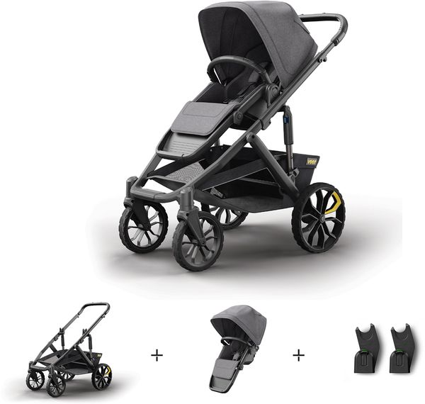 Veer Switch&Roll With Car Seat Adapter Bundle - Nuna/Maxi-Cosi/Cybex