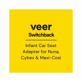 Veer Switchback Infant Car Seat Adapter for Cybex/Nuna/Maxi-Cosi
