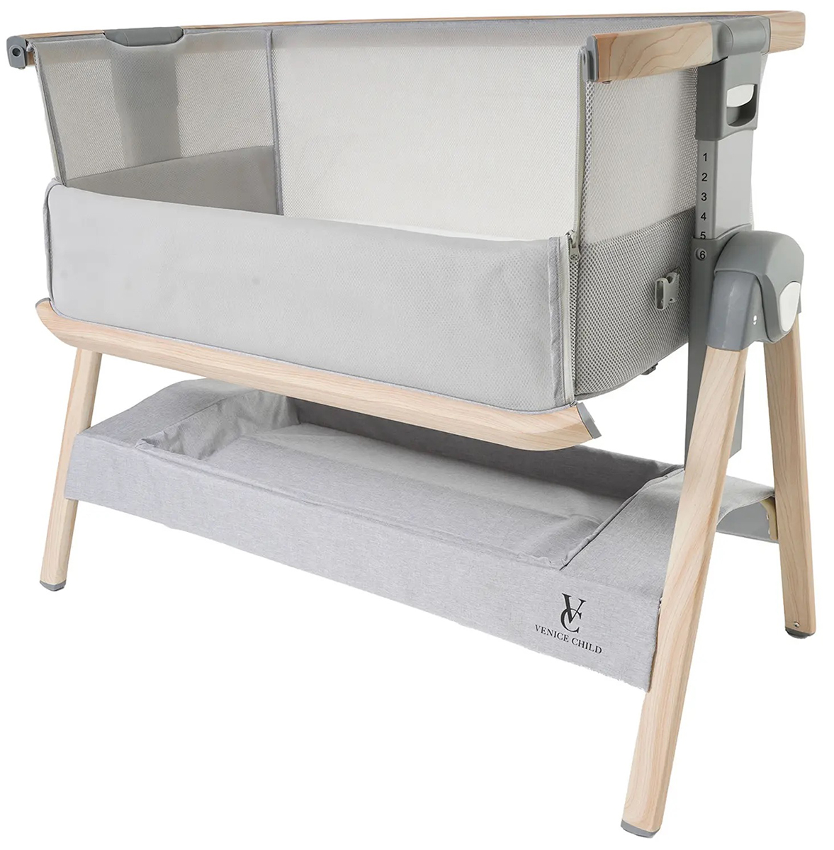 Venice Child California Dreaming Bedside Gray Wood
