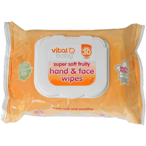 Hand Wipes TM Baby Hand Face Wipes 120 Ultra-Soft Cotton