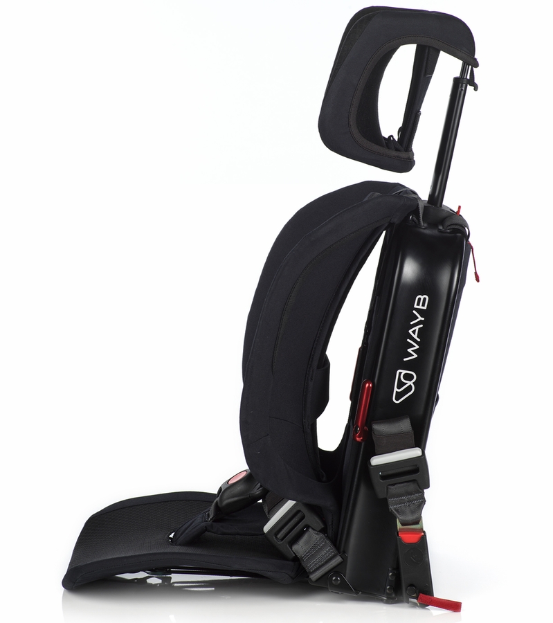 WAYB Pico Forward Facing Travel Car Seat + Travel Bag Jet