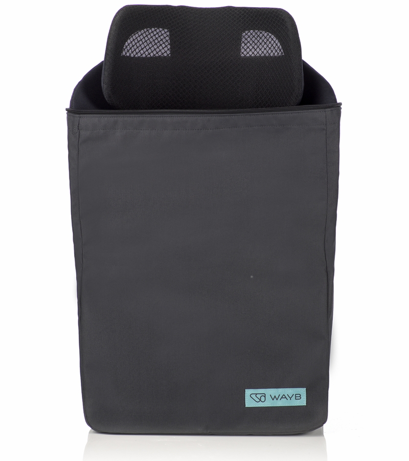 WAYB Pico Forward Facing Travel Car Seat Travel Bag Raven