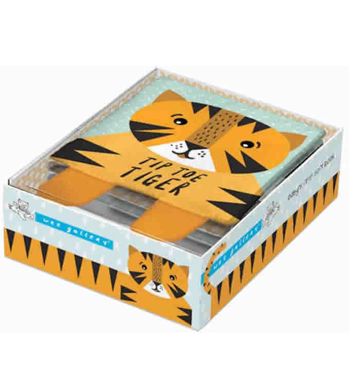 Wee Gallery Baby?s First Soft Book - Tip Toe Tiger