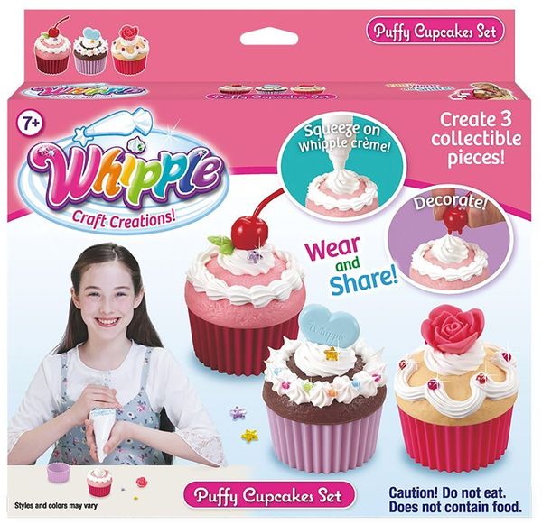 Whipple Puffy Cupcake Set