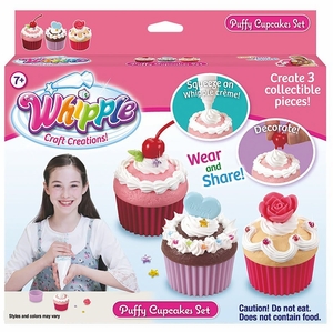 Whipple Puffy Cupcake Set