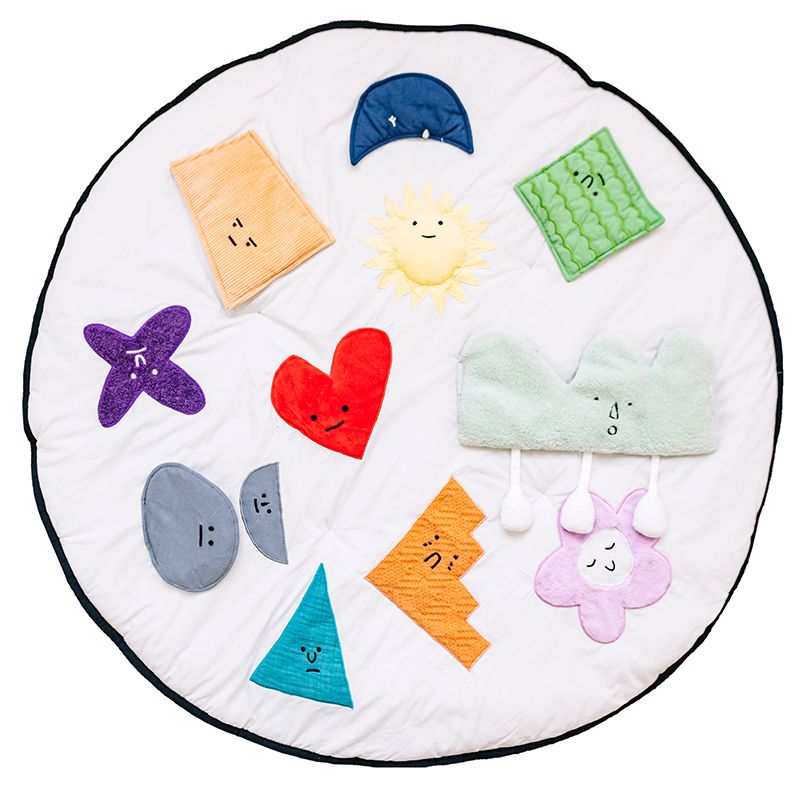 Wonder & Wise Colors, Forms and Feelings Baby Activity Mat