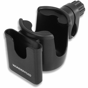 WonderFold 2-In-1 Cup & Phone Holder - Black (fits all wagons)