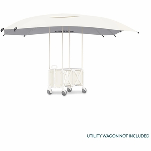 WonderFold S5 Convertible Utility Wagon Canopy - Beige