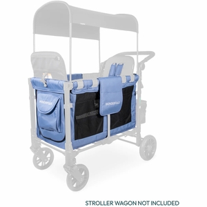 Wonderfold W2 Elite / Luxe Carriage Fabric - Storm Blue