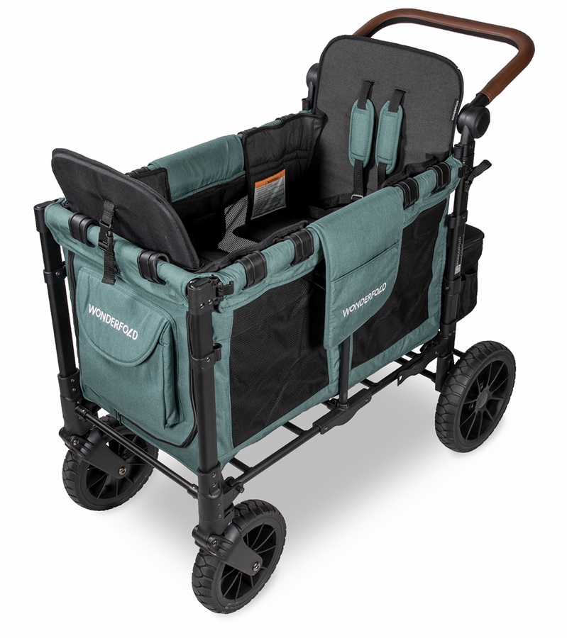 Wonderfold W2 Luxe Multifunctional Double (2 seater) Stroller Wagon