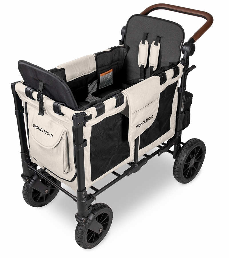 Wonderfold W2 Luxe Multifunctional Double (2 seater) Stroller Wagon