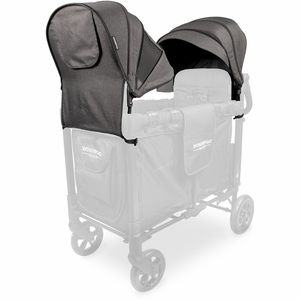 WonderFold W2 Original Retractable Stroller Canopy - 2 Pack