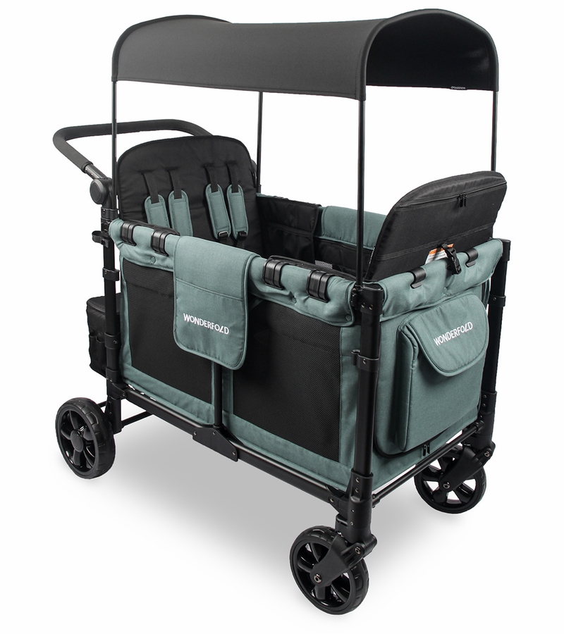 WonderFold W4 Elite Multifunctional Quad (4 Seater) Stroller Wagon