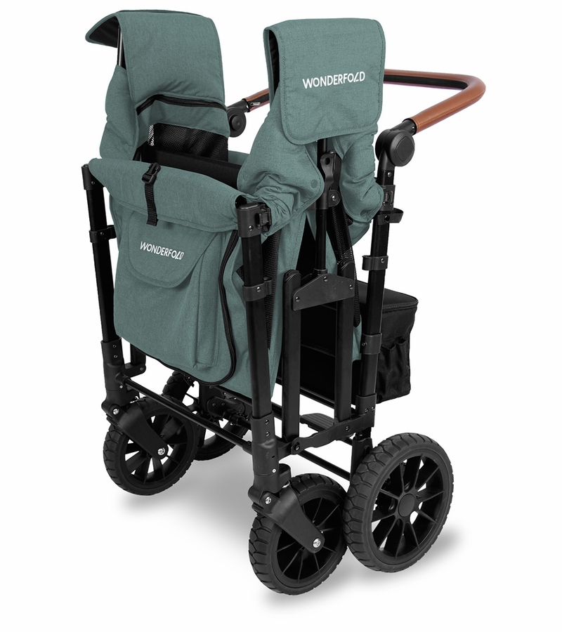 WonderFold W4 Luxe Multifunctional Quad (4 Seater) Stroller Wagon