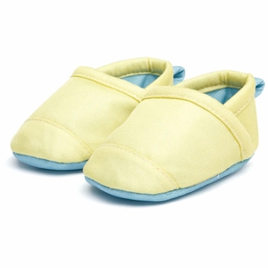 Woolybubs The Newbie Baby Shoe, Size 2 - Yellow / Blue