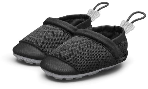 Woolybubs The Toddle Baby Shoe, Size 1 - Black