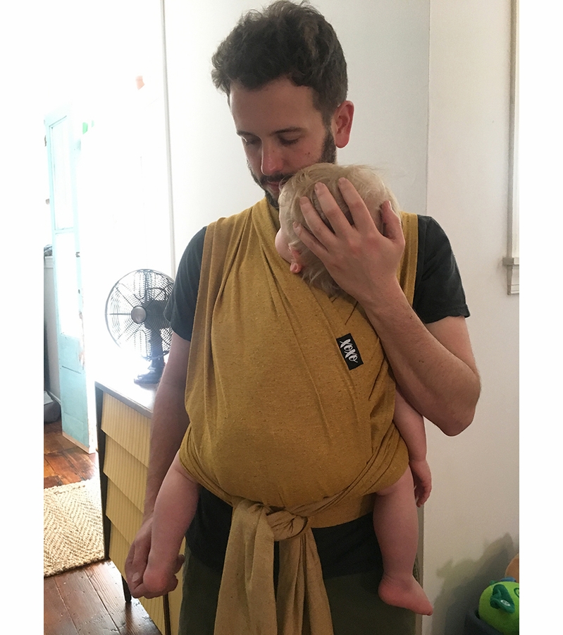 XOXO Buckle Wrap Baby Carrier, Eco2 Collection Gold Standard