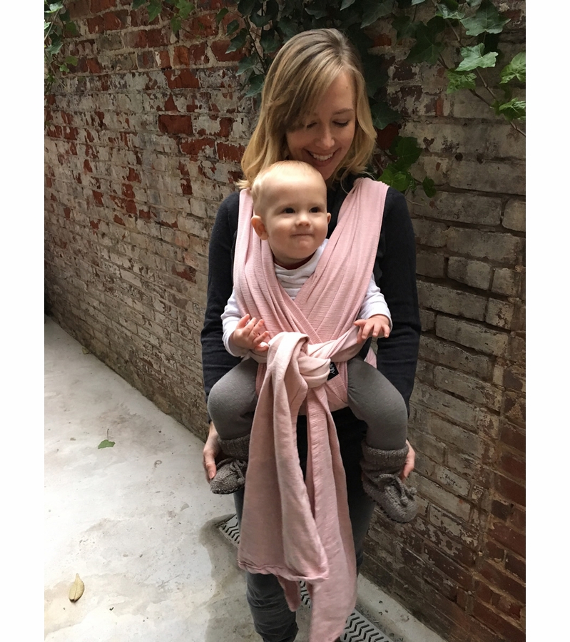 XOXO Buckle Wrap Baby Carrier, Repreve Collection It's a Boy Pink