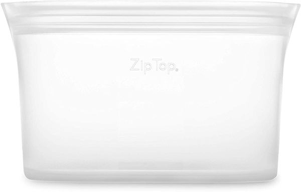 Zip Top Large Dish - Frost