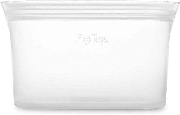 Zip Top Medium Dish - Frost