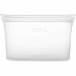 Zip Top Medium Dish - Frost